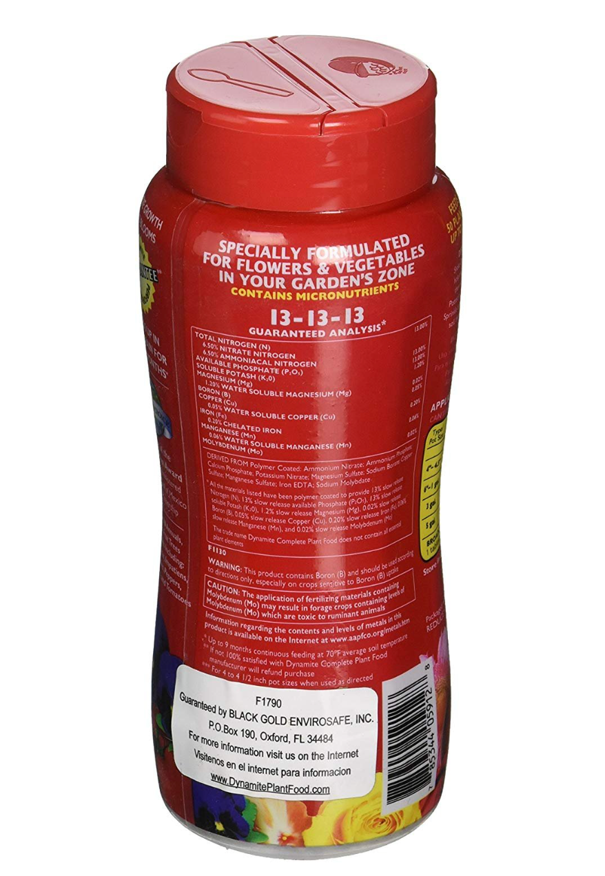 Dynamite Flower and Vegetable Slow-Release Fertilizer (13-13-13)