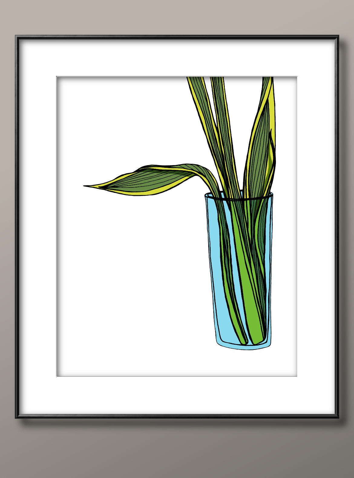 dracaena art Dracaena print (v1) – littleorchidannie