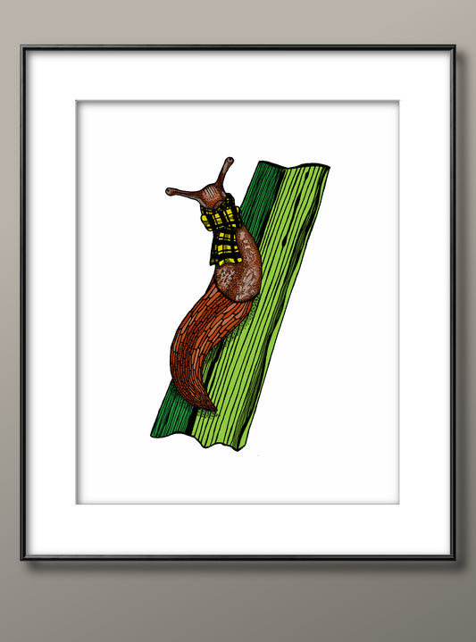 Brown Slug with Scarf (v1)