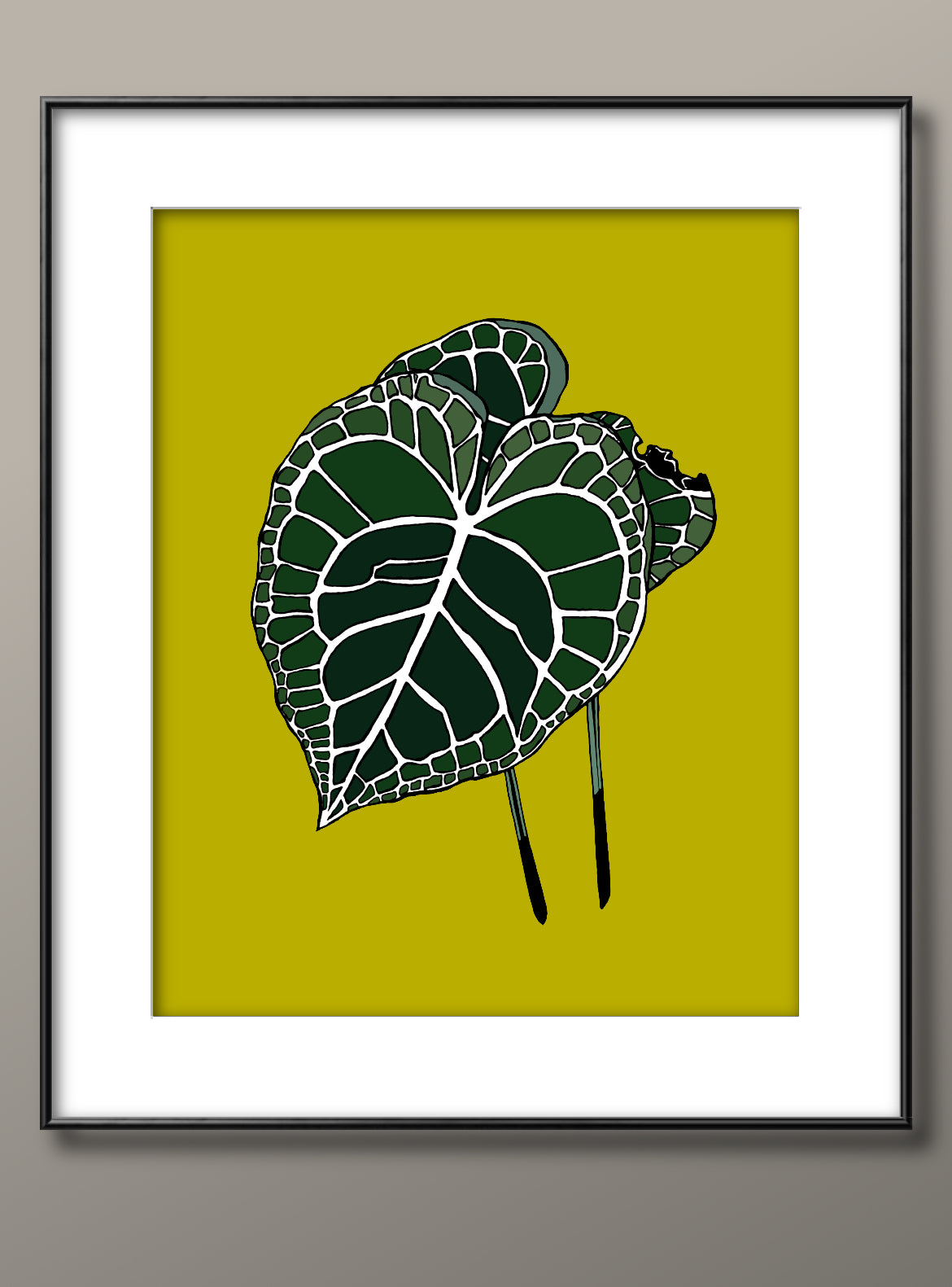 Anthurium clarinervium print (v3)