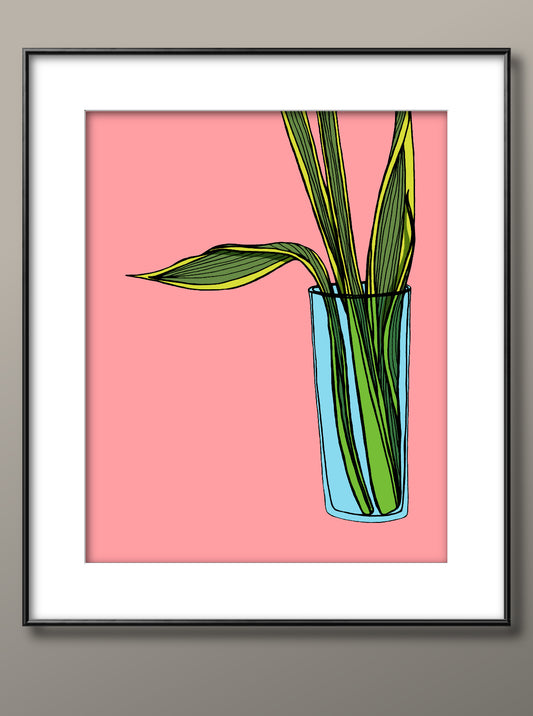 Dracaena print (v2)