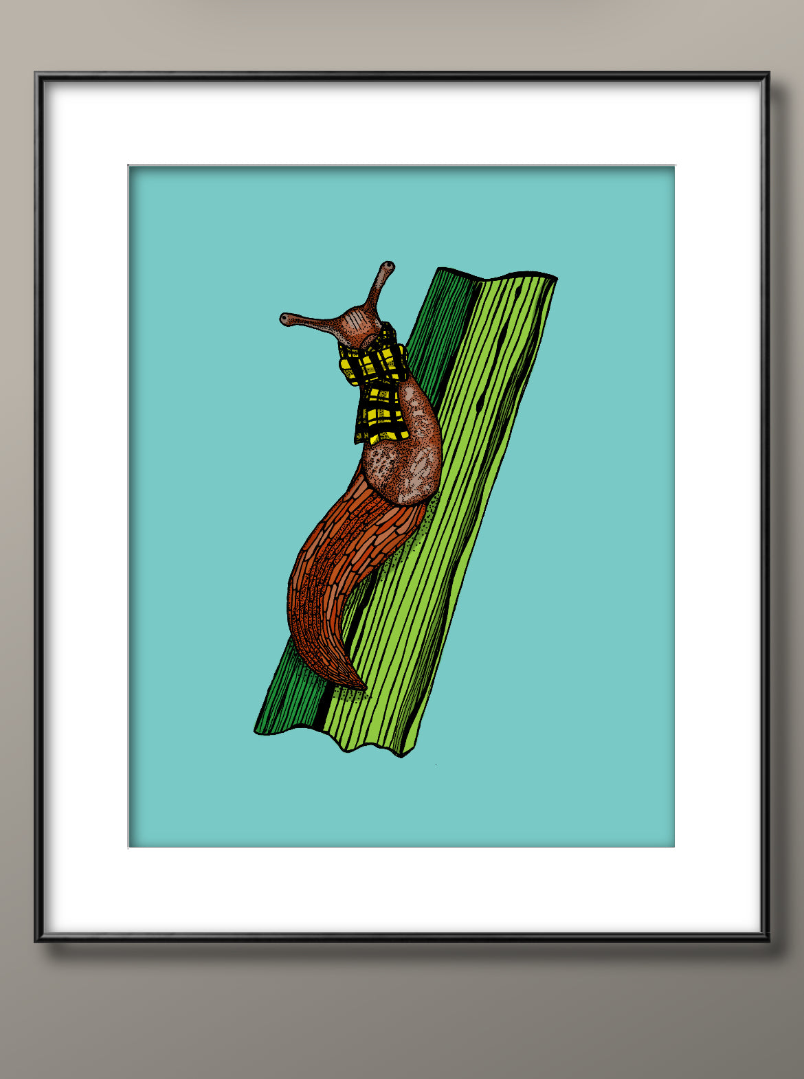 Brown Slug with Scarf (v2)