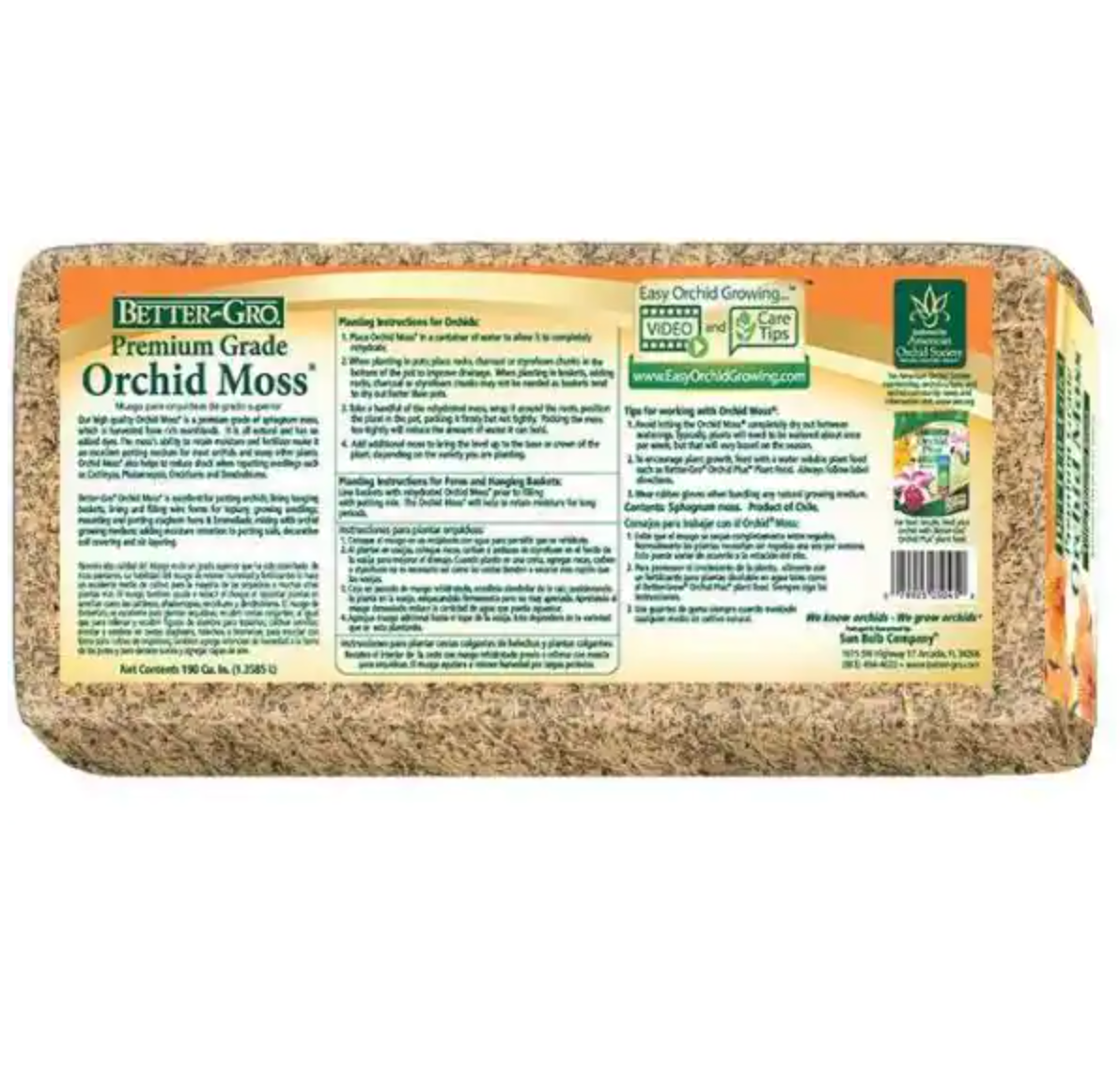Better-Gro Premium Grade Orchid Moss