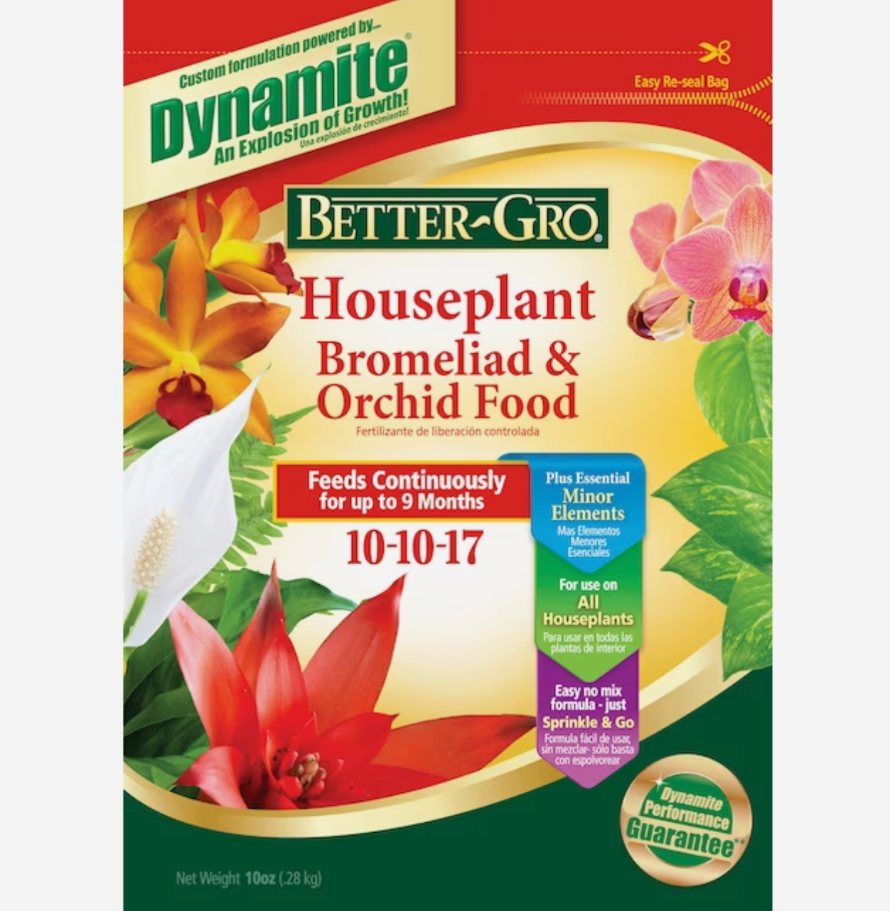 Dynamite Houseplant Slow-Release Fertilizer (10-10-17)